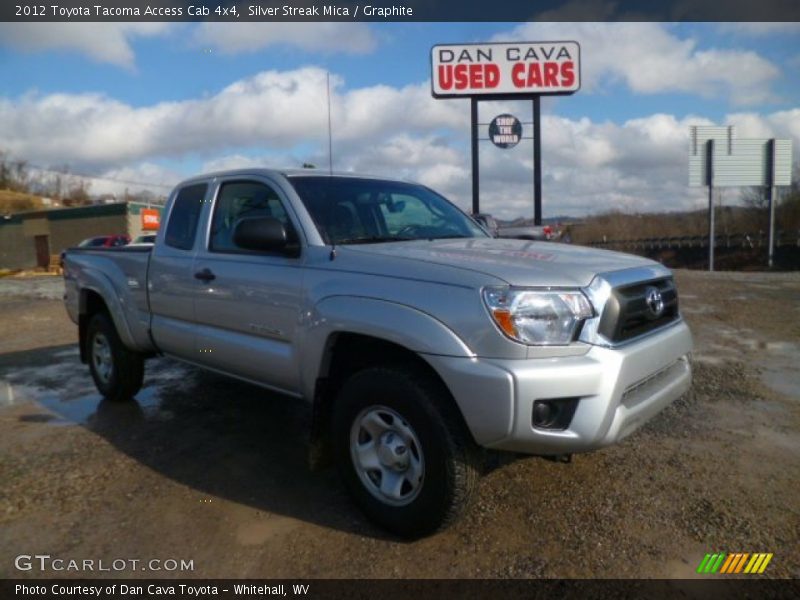 Silver Streak Mica / Graphite 2012 Toyota Tacoma Access Cab 4x4