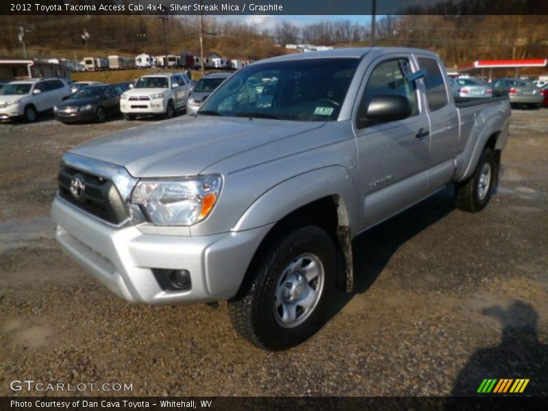 Silver Streak Mica / Graphite 2012 Toyota Tacoma Access Cab 4x4