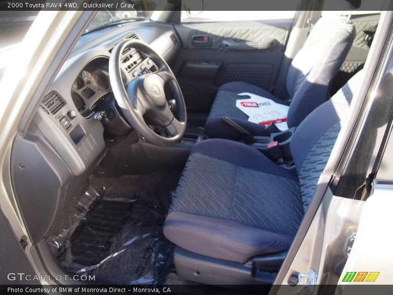 Quicksilver / Gray 2000 Toyota RAV4 4WD