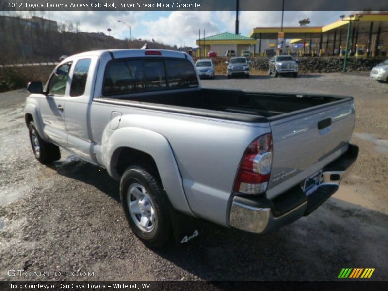 Silver Streak Mica / Graphite 2012 Toyota Tacoma Access Cab 4x4