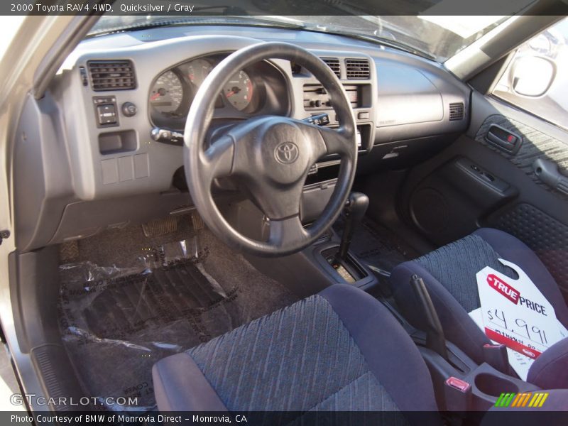 Quicksilver / Gray 2000 Toyota RAV4 4WD