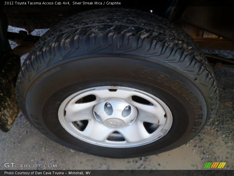 Silver Streak Mica / Graphite 2012 Toyota Tacoma Access Cab 4x4
