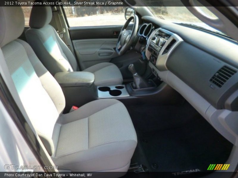 Silver Streak Mica / Graphite 2012 Toyota Tacoma Access Cab 4x4