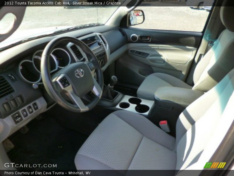 Silver Streak Mica / Graphite 2012 Toyota Tacoma Access Cab 4x4