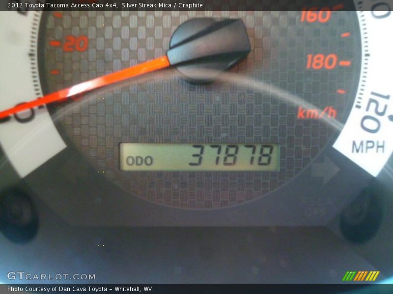 Silver Streak Mica / Graphite 2012 Toyota Tacoma Access Cab 4x4