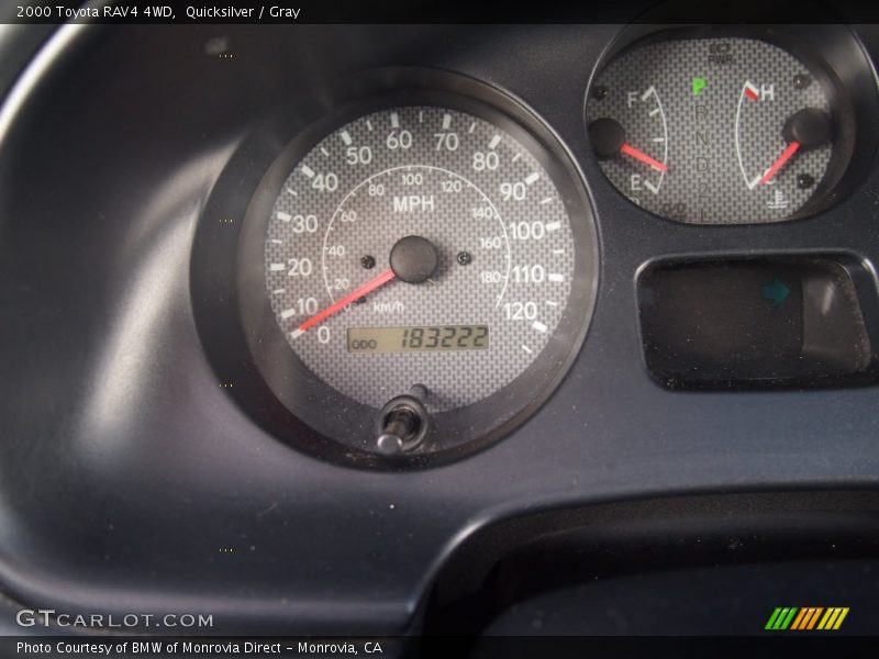 Quicksilver / Gray 2000 Toyota RAV4 4WD