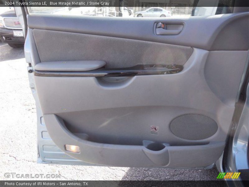 Blue Mirage Metallic / Stone Gray 2004 Toyota Sienna LE