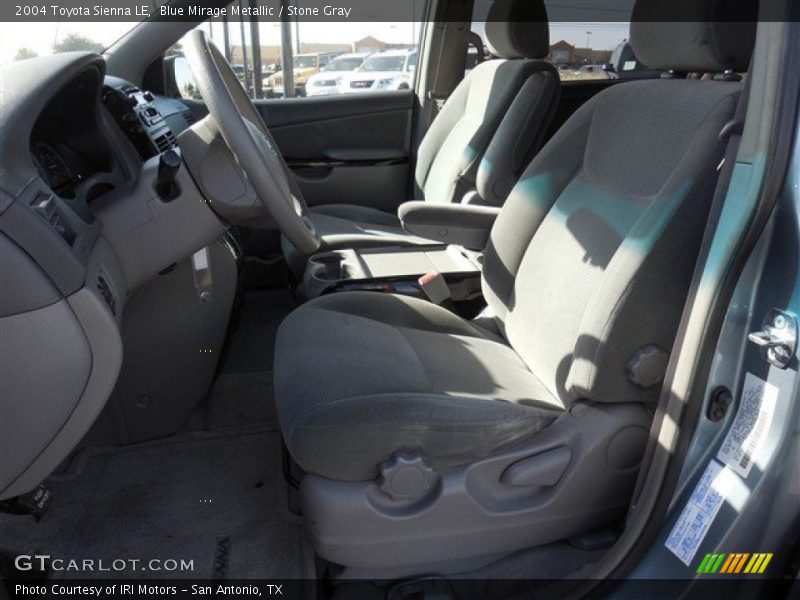 Blue Mirage Metallic / Stone Gray 2004 Toyota Sienna LE