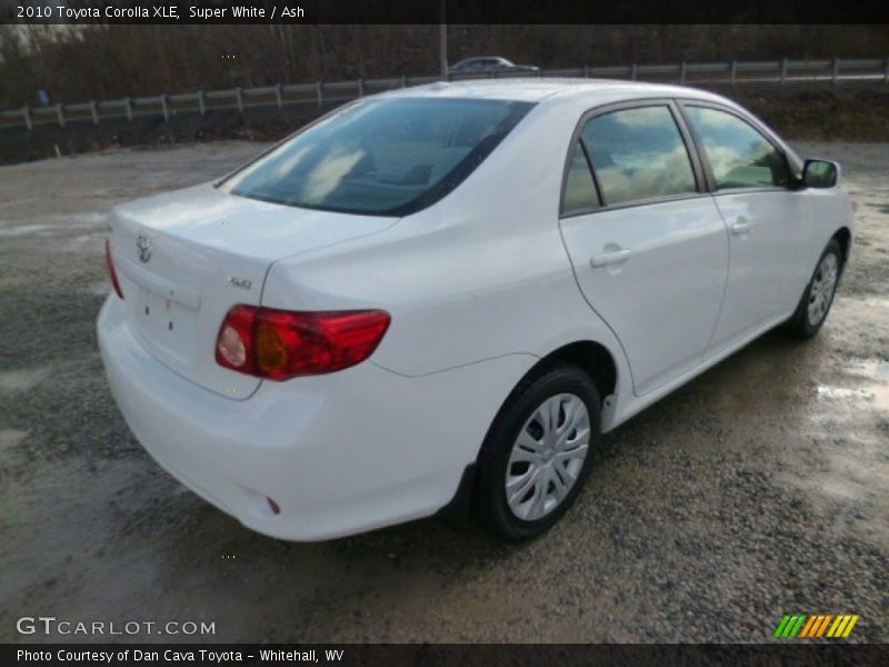 Super White / Ash 2010 Toyota Corolla XLE