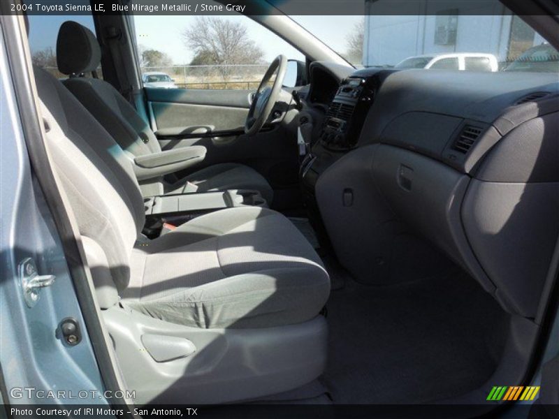 Blue Mirage Metallic / Stone Gray 2004 Toyota Sienna LE