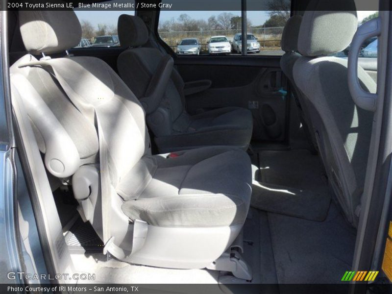 Blue Mirage Metallic / Stone Gray 2004 Toyota Sienna LE