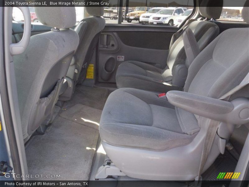 Blue Mirage Metallic / Stone Gray 2004 Toyota Sienna LE
