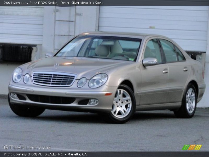 Desert Silver Metallic / Stone 2004 Mercedes-Benz E 320 Sedan