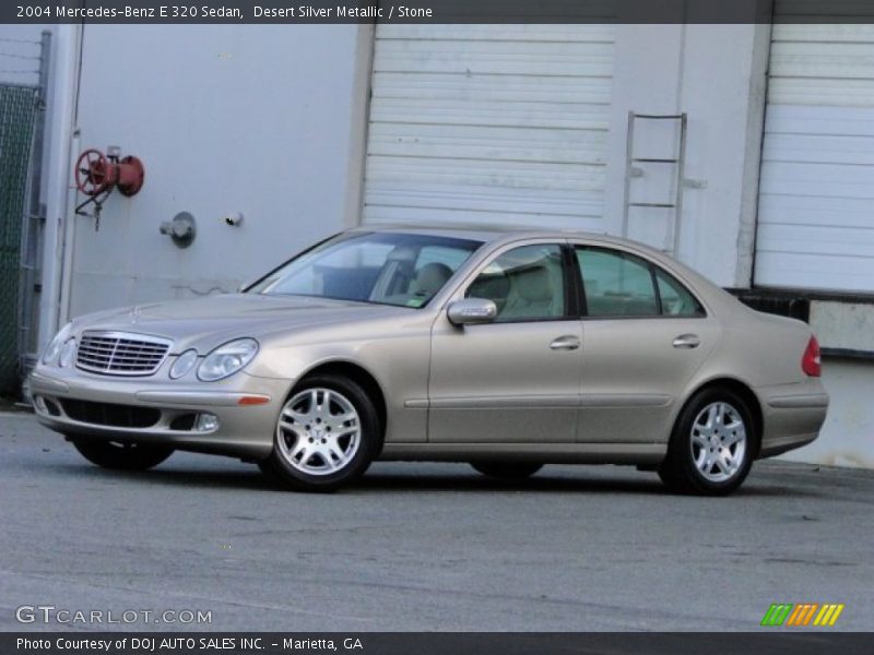 Desert Silver Metallic / Stone 2004 Mercedes-Benz E 320 Sedan