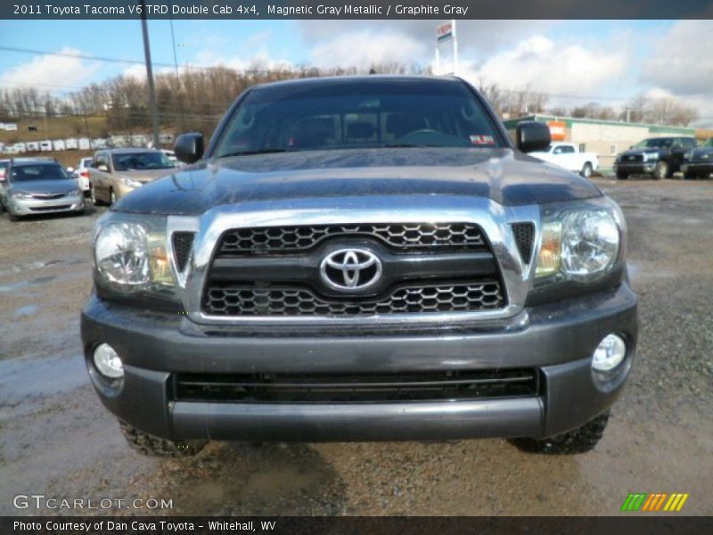 Magnetic Gray Metallic / Graphite Gray 2011 Toyota Tacoma V6 TRD Double Cab 4x4