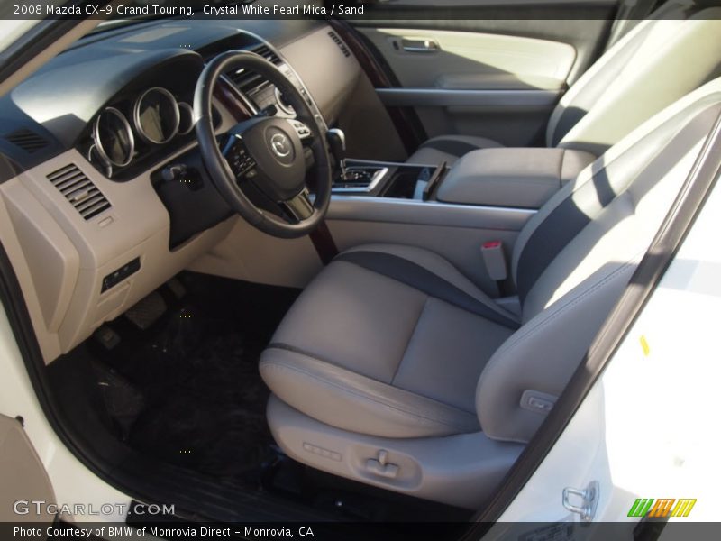 Crystal White Pearl Mica / Sand 2008 Mazda CX-9 Grand Touring