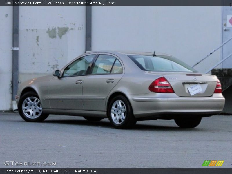 Desert Silver Metallic / Stone 2004 Mercedes-Benz E 320 Sedan