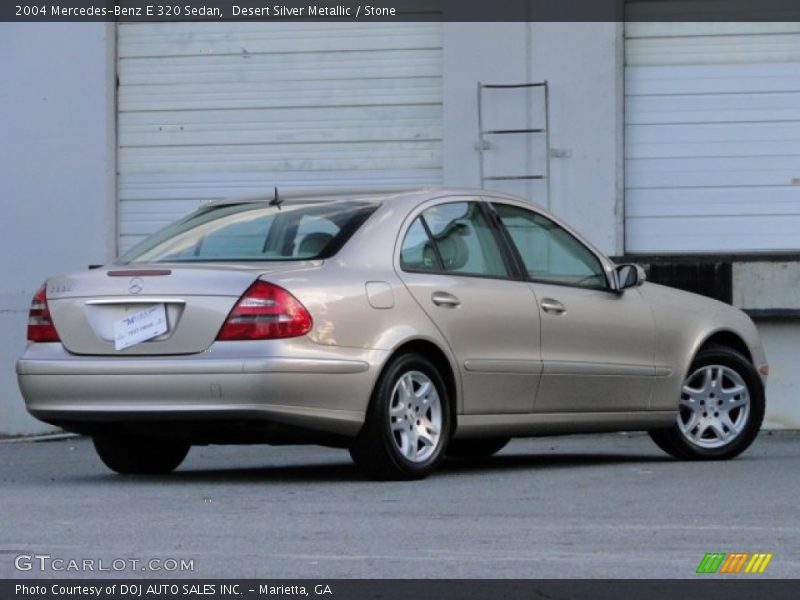 Desert Silver Metallic / Stone 2004 Mercedes-Benz E 320 Sedan