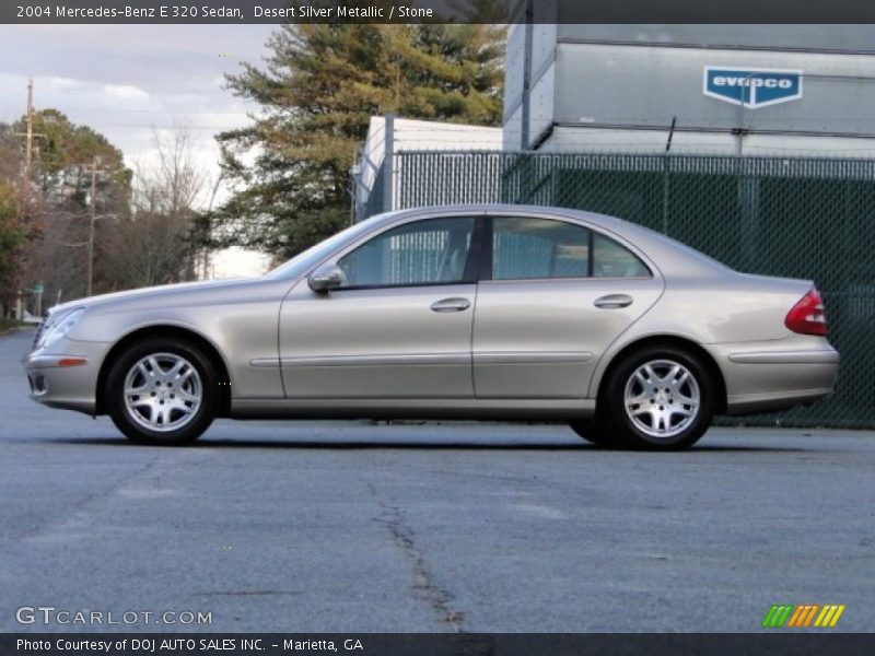 Desert Silver Metallic / Stone 2004 Mercedes-Benz E 320 Sedan