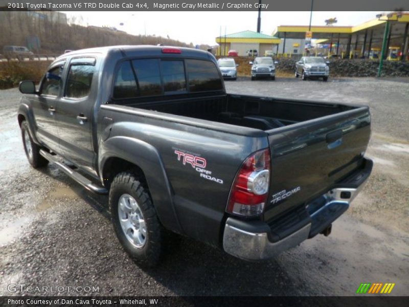 Magnetic Gray Metallic / Graphite Gray 2011 Toyota Tacoma V6 TRD Double Cab 4x4