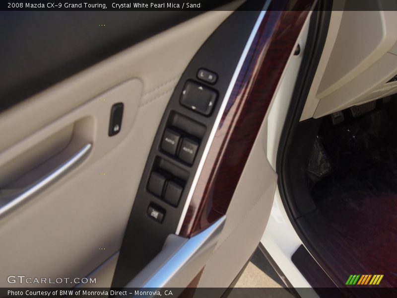 Crystal White Pearl Mica / Sand 2008 Mazda CX-9 Grand Touring