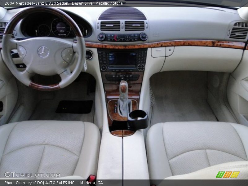 Desert Silver Metallic / Stone 2004 Mercedes-Benz E 320 Sedan