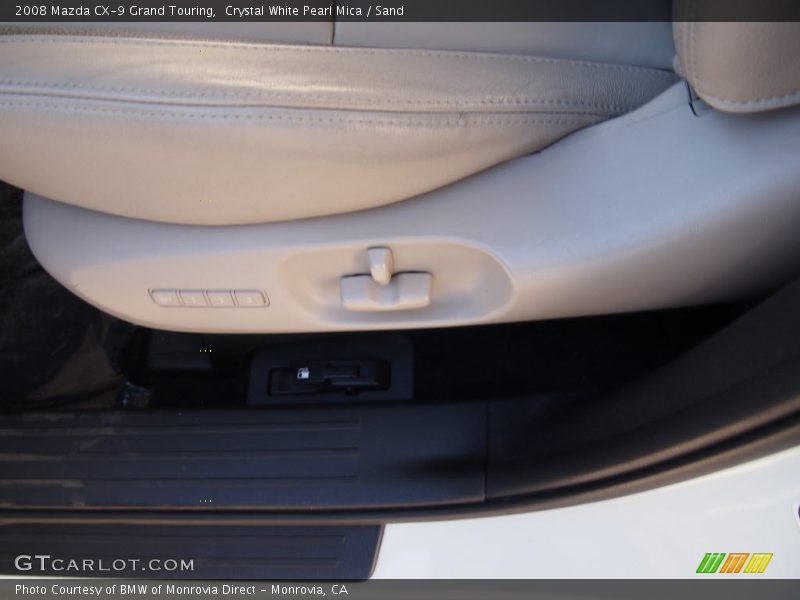 Crystal White Pearl Mica / Sand 2008 Mazda CX-9 Grand Touring
