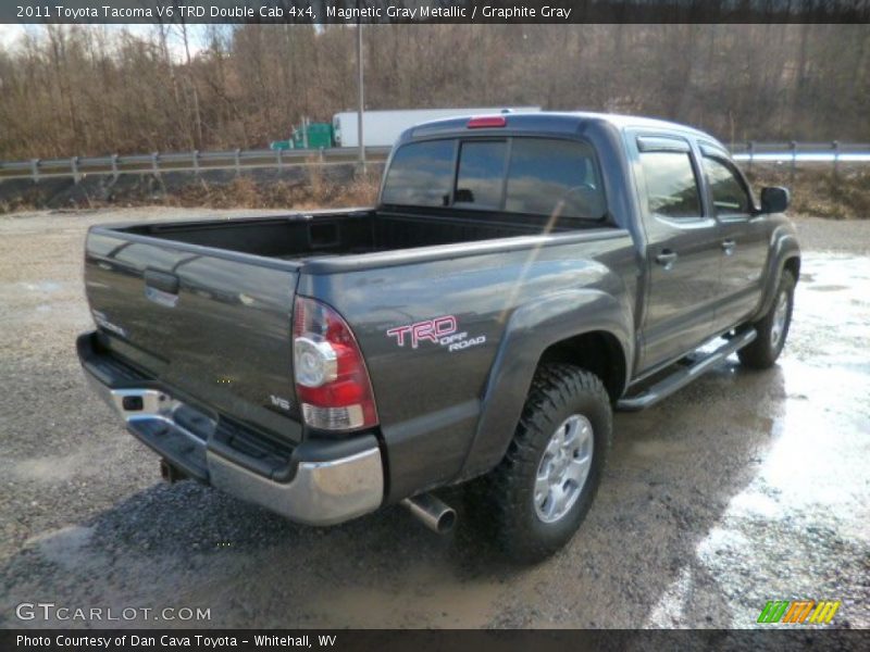 Magnetic Gray Metallic / Graphite Gray 2011 Toyota Tacoma V6 TRD Double Cab 4x4