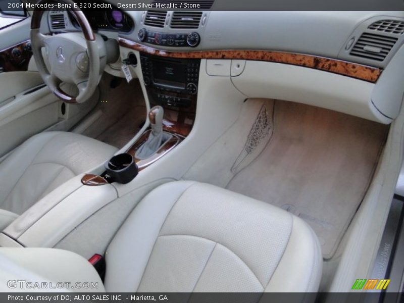 Desert Silver Metallic / Stone 2004 Mercedes-Benz E 320 Sedan