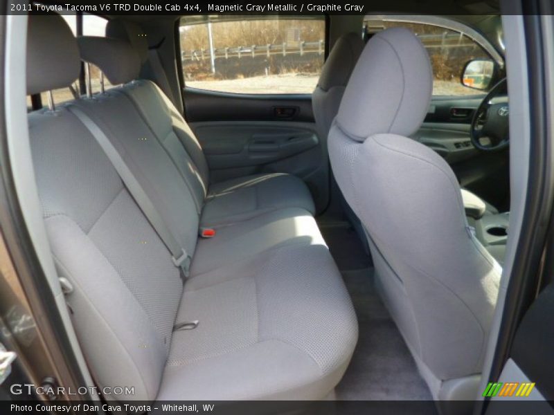 Magnetic Gray Metallic / Graphite Gray 2011 Toyota Tacoma V6 TRD Double Cab 4x4