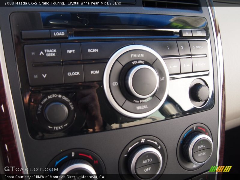 Crystal White Pearl Mica / Sand 2008 Mazda CX-9 Grand Touring