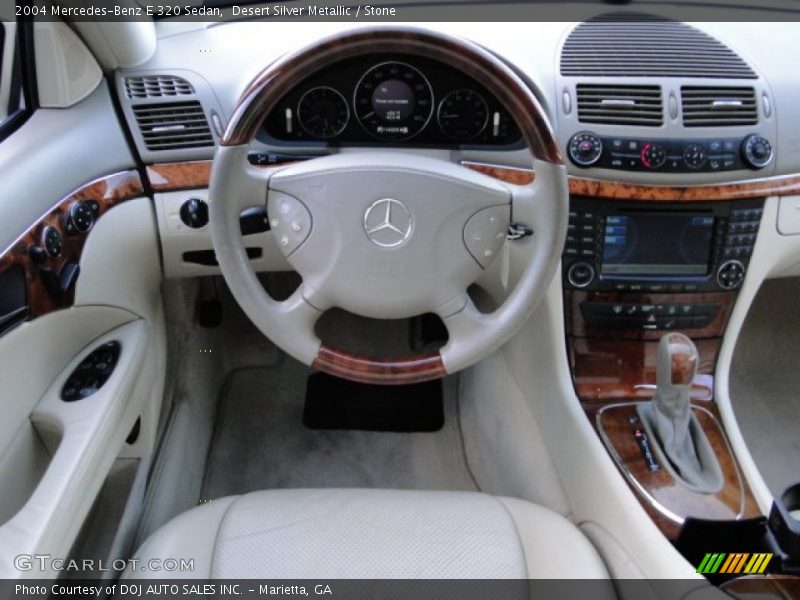 Desert Silver Metallic / Stone 2004 Mercedes-Benz E 320 Sedan