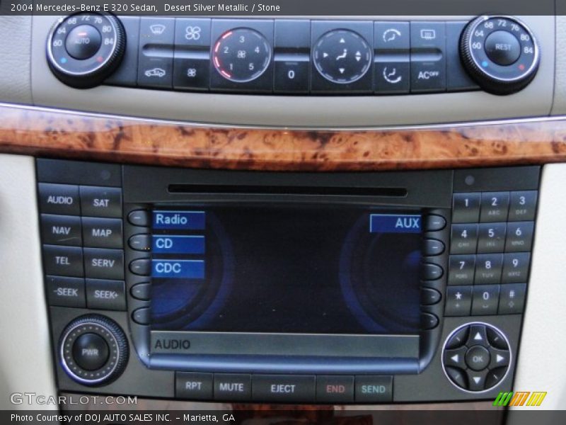Desert Silver Metallic / Stone 2004 Mercedes-Benz E 320 Sedan