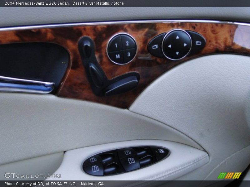 Desert Silver Metallic / Stone 2004 Mercedes-Benz E 320 Sedan