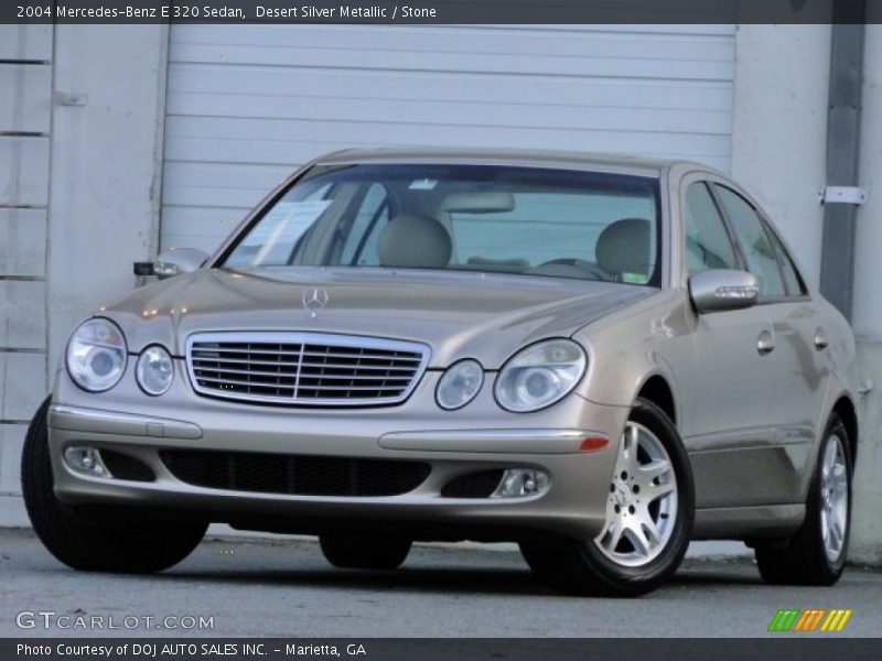 Desert Silver Metallic / Stone 2004 Mercedes-Benz E 320 Sedan
