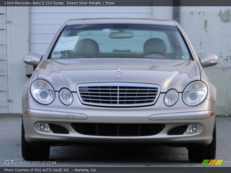 Desert Silver Metallic / Stone 2004 Mercedes-Benz E 320 Sedan
