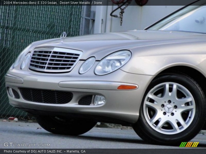 Desert Silver Metallic / Stone 2004 Mercedes-Benz E 320 Sedan