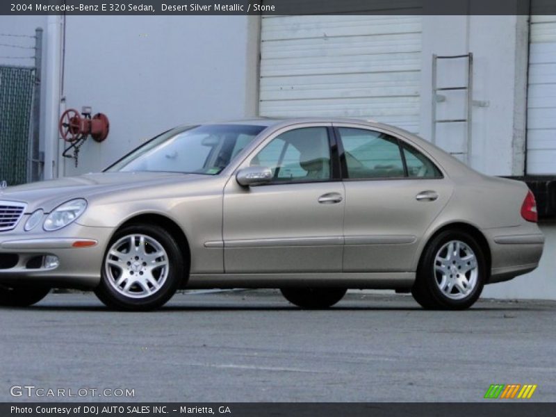 Desert Silver Metallic / Stone 2004 Mercedes-Benz E 320 Sedan