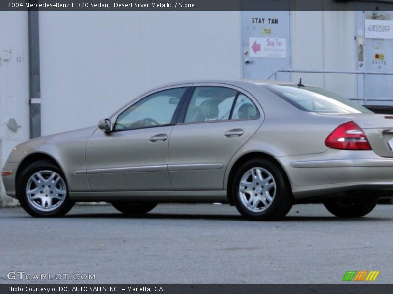 Desert Silver Metallic / Stone 2004 Mercedes-Benz E 320 Sedan