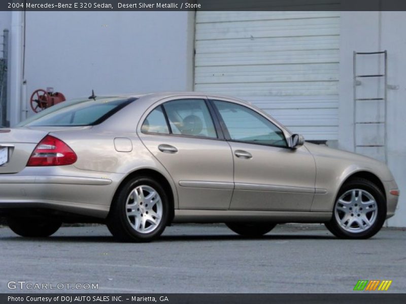 Desert Silver Metallic / Stone 2004 Mercedes-Benz E 320 Sedan