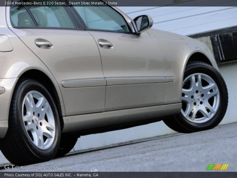 Desert Silver Metallic / Stone 2004 Mercedes-Benz E 320 Sedan