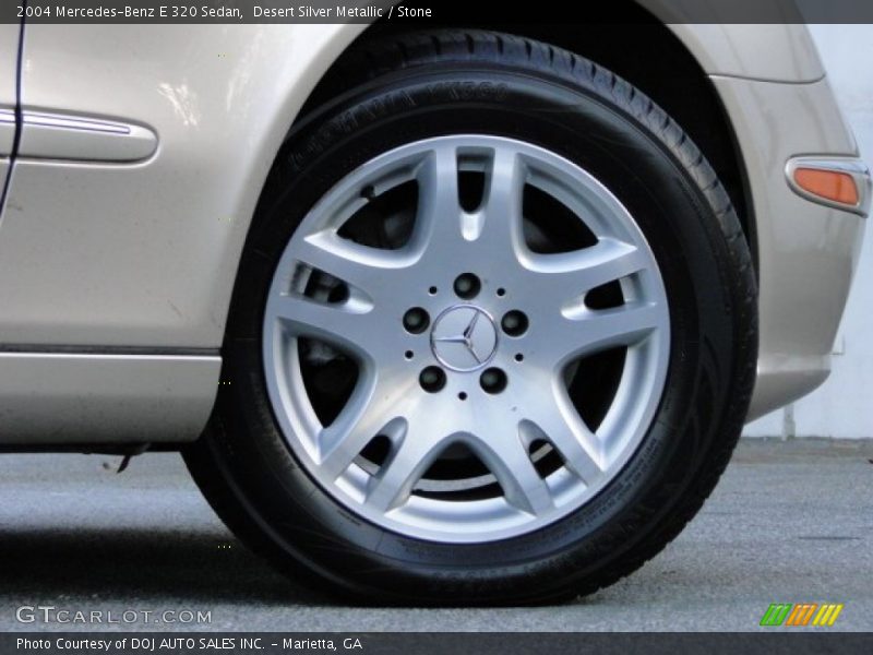 Desert Silver Metallic / Stone 2004 Mercedes-Benz E 320 Sedan