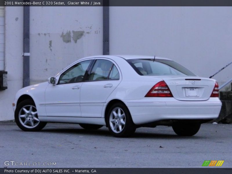 Glacier White / Java 2001 Mercedes-Benz C 320 Sedan
