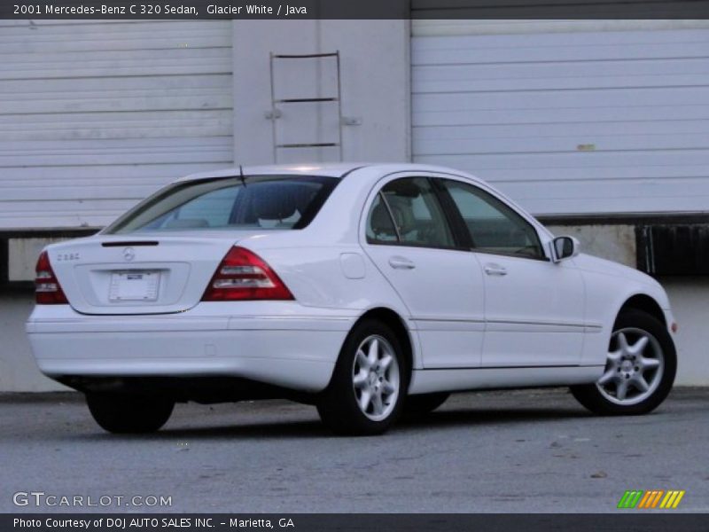 Glacier White / Java 2001 Mercedes-Benz C 320 Sedan