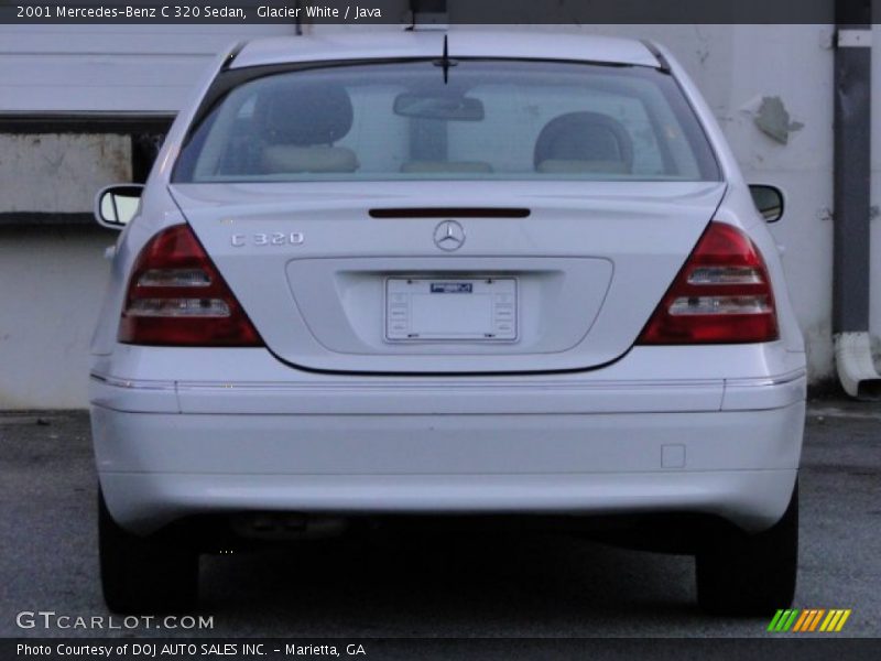 Glacier White / Java 2001 Mercedes-Benz C 320 Sedan