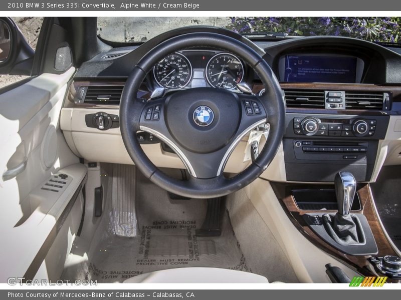 Dashboard of 2010 3 Series 335i Convertible