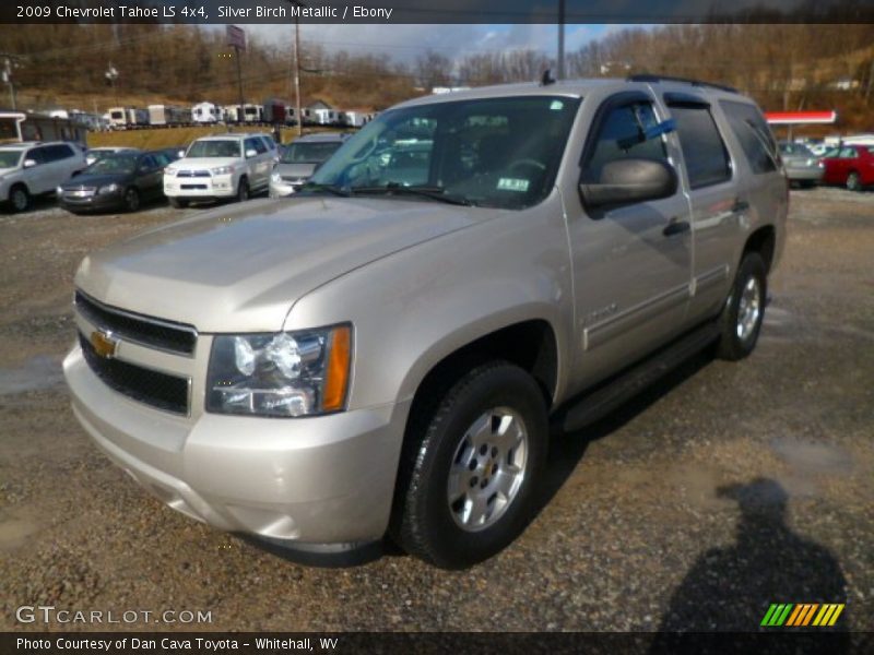 Silver Birch Metallic / Ebony 2009 Chevrolet Tahoe LS 4x4