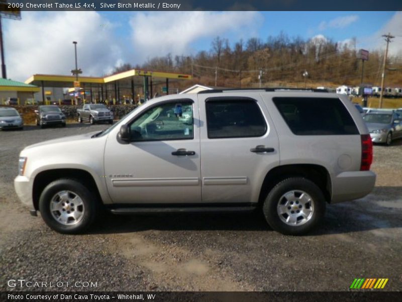 Silver Birch Metallic / Ebony 2009 Chevrolet Tahoe LS 4x4