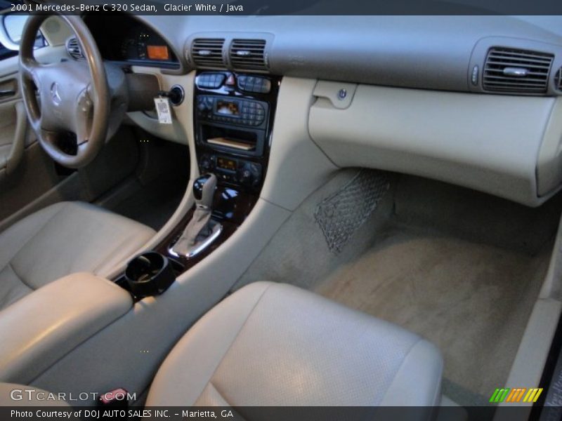 Glacier White / Java 2001 Mercedes-Benz C 320 Sedan