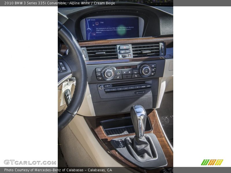 Controls of 2010 3 Series 335i Convertible